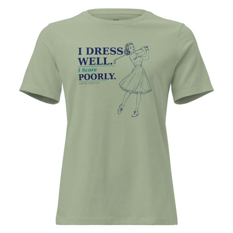 I Dress Well T-Shirt in Sage